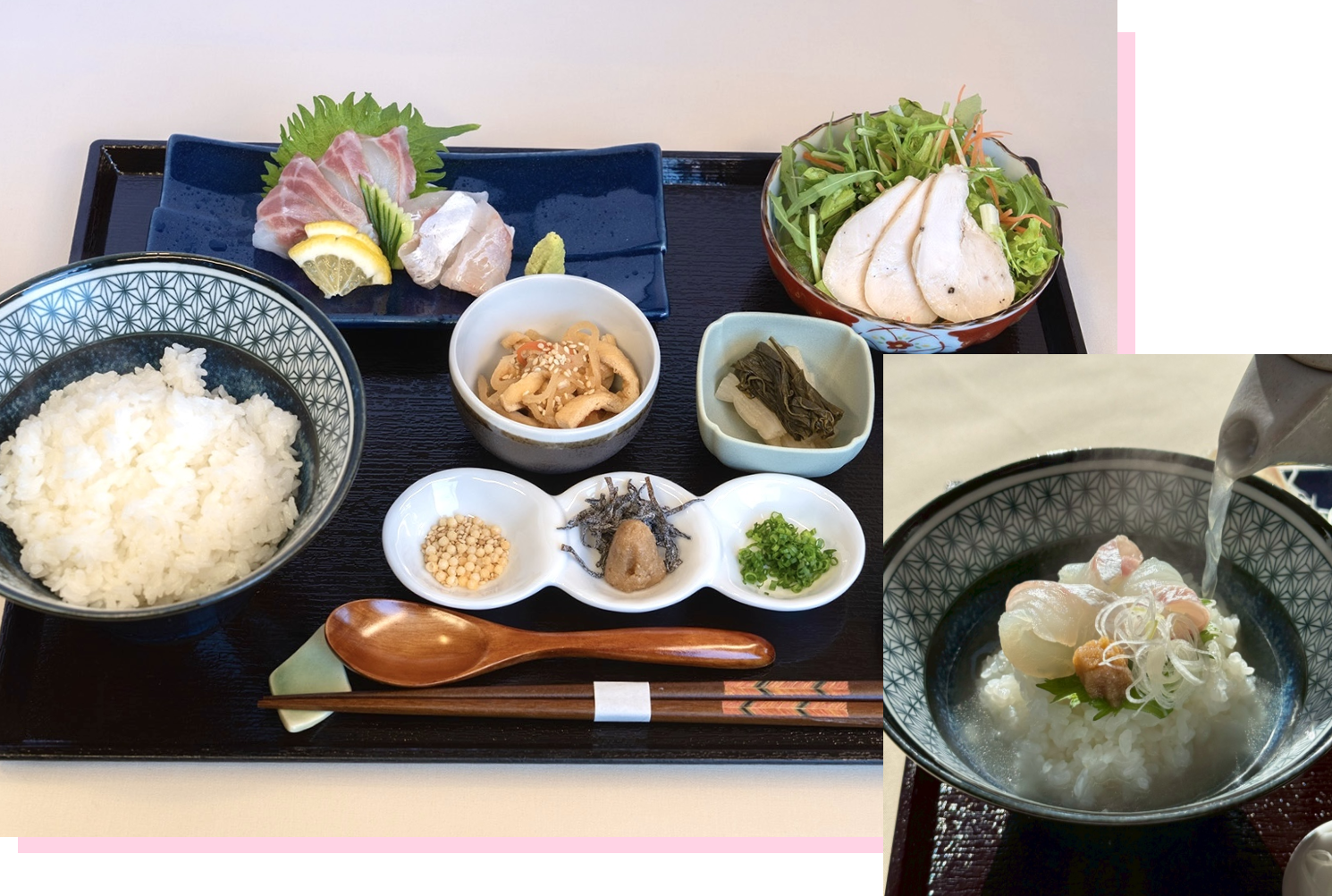 鯛茶漬け御膳